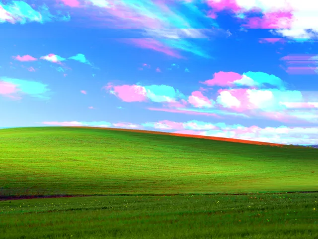 Image preview with one color channel smeared sideways along bright edges.